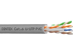 PowerMAX500 4P Cat.6 U/UTP 23AWG PVC Cable - Gray 